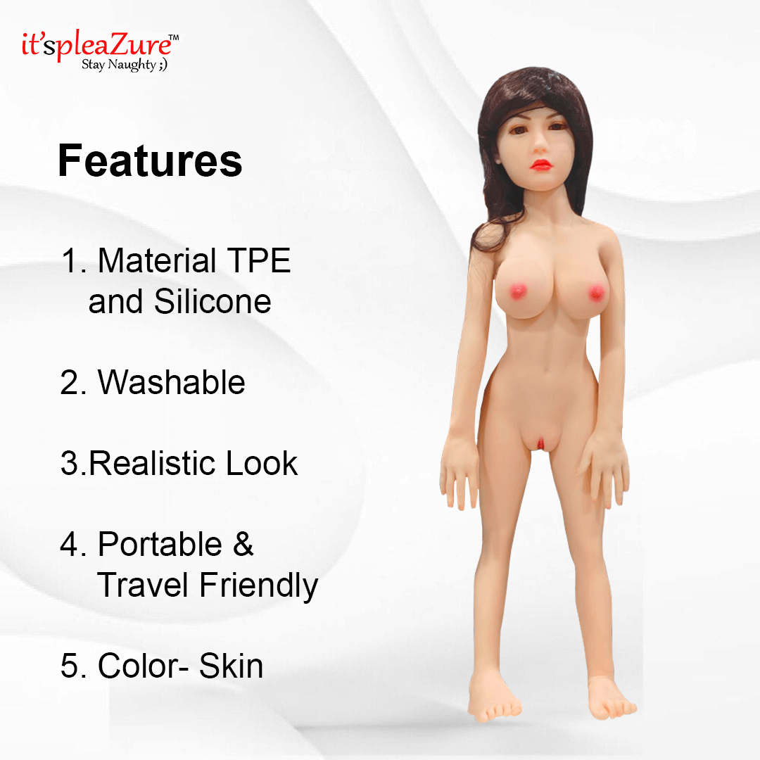 Itspleazure's 3.3 ft/100.58 cm Real Silicon Sex Doll