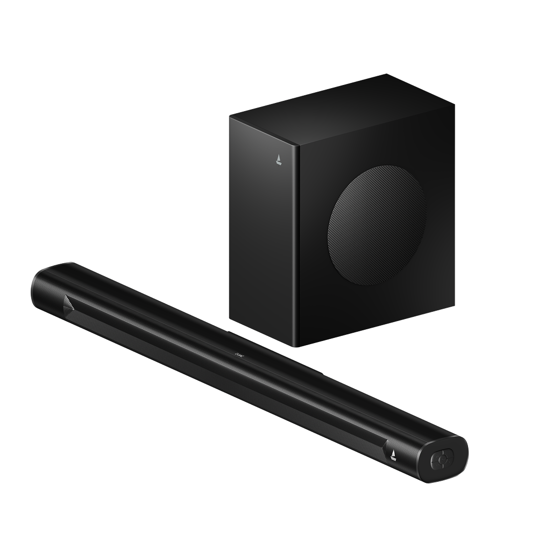 boAt Aavante Play | 180W Powerful Sound with 2.1 Channel Audio & Wireless Subwoofer