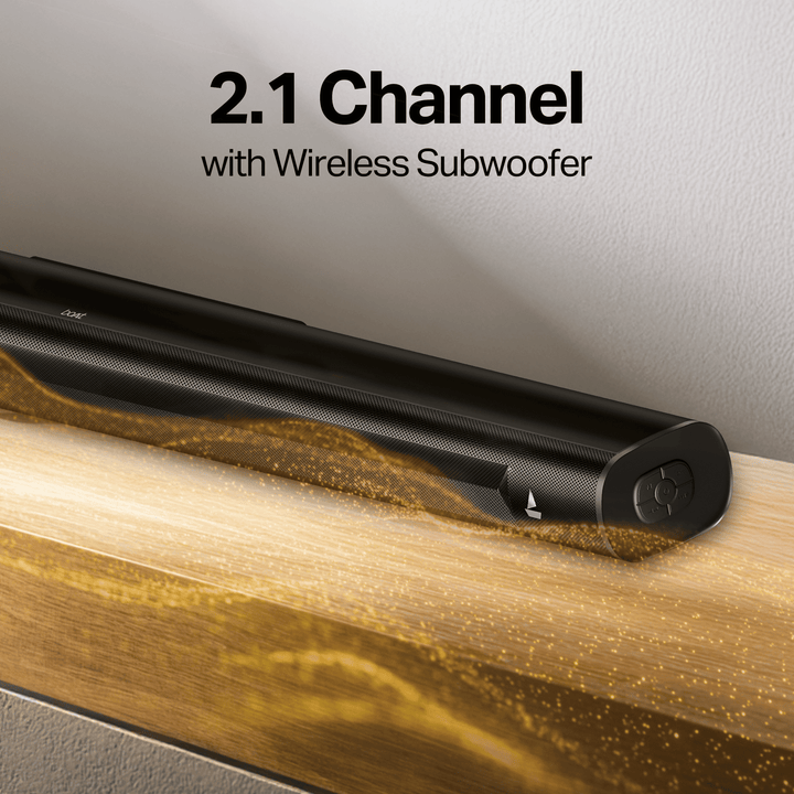 boAt Aavante Play | 180W Powerful Sound with 2.1 Channel Audio & Wireless Subwoofer