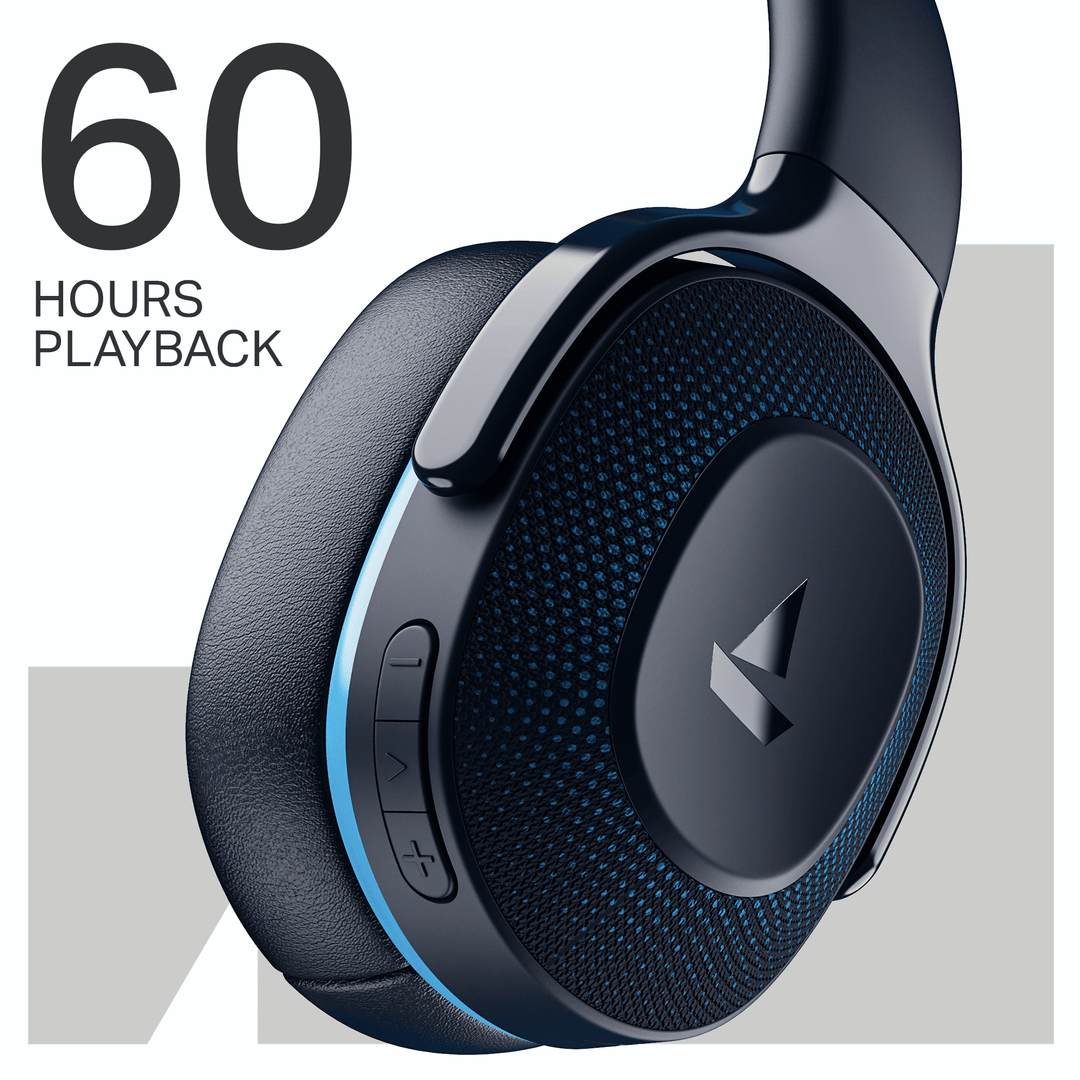 boAt Rockerz 413 | Wireless Headphones with 40mm Drivers, BEAST™ Mode, ENx™ Tech & 60H Playback
