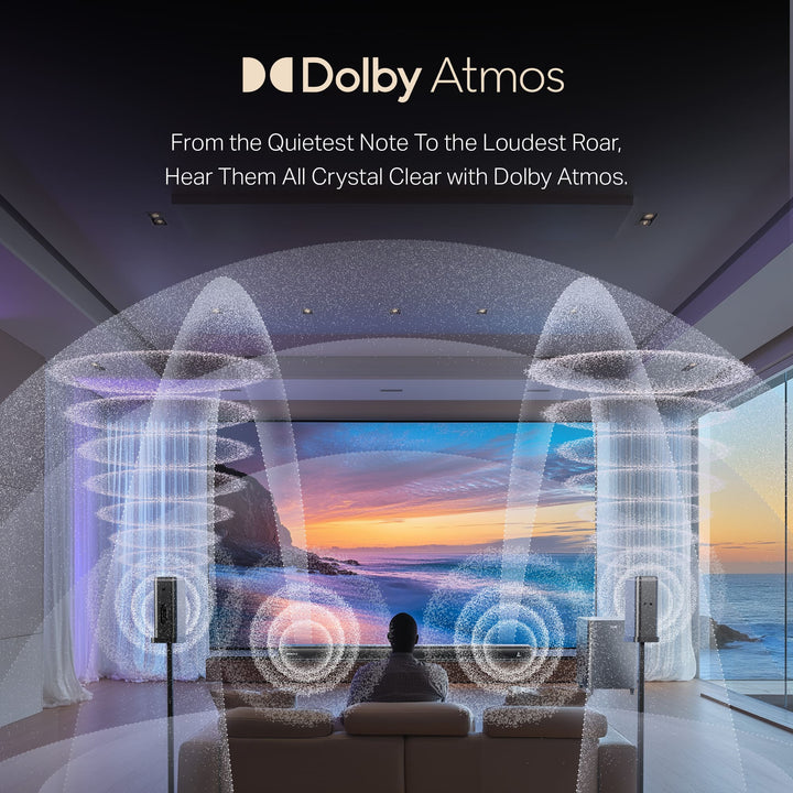 boAt Aavante Prime 7.1.4 7050DA | 700W RMS Soundbar with Dolby Atmos, Wired Subwoofers & Wireless Satellites *(Free Installation Included)