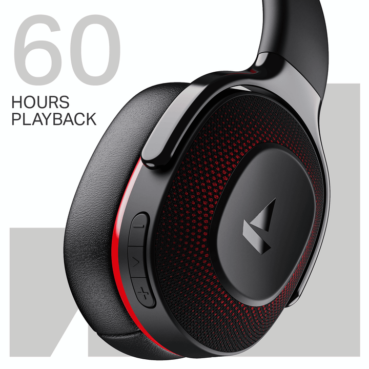 boAt Rockerz 413 | Wireless Headphones with 40mm Drivers, BEAST™ Mode, ENx™ Tech & 60H Playback