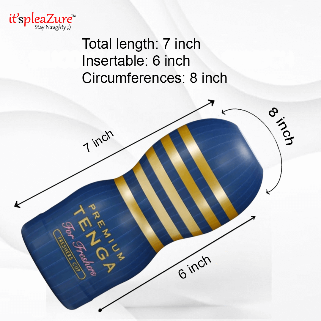 Itspleazure Premium Tenga Masturbating Cup for Beginners