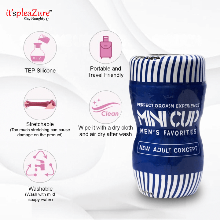 Mini Orgasm Cup for Men on Itspleazure