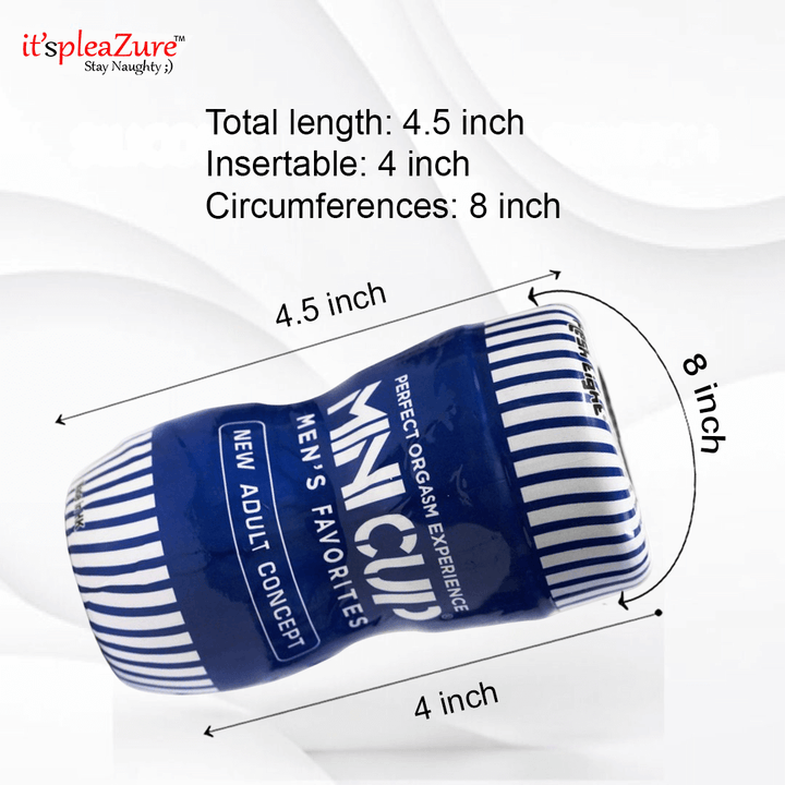 Mini Orgasm Cup for Men on Itspleazure