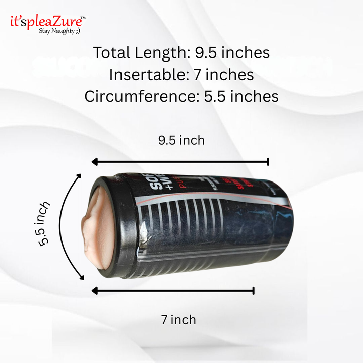 Studman Sof+Wet Self Pleasurable Pussy Stroker on Itspleazure