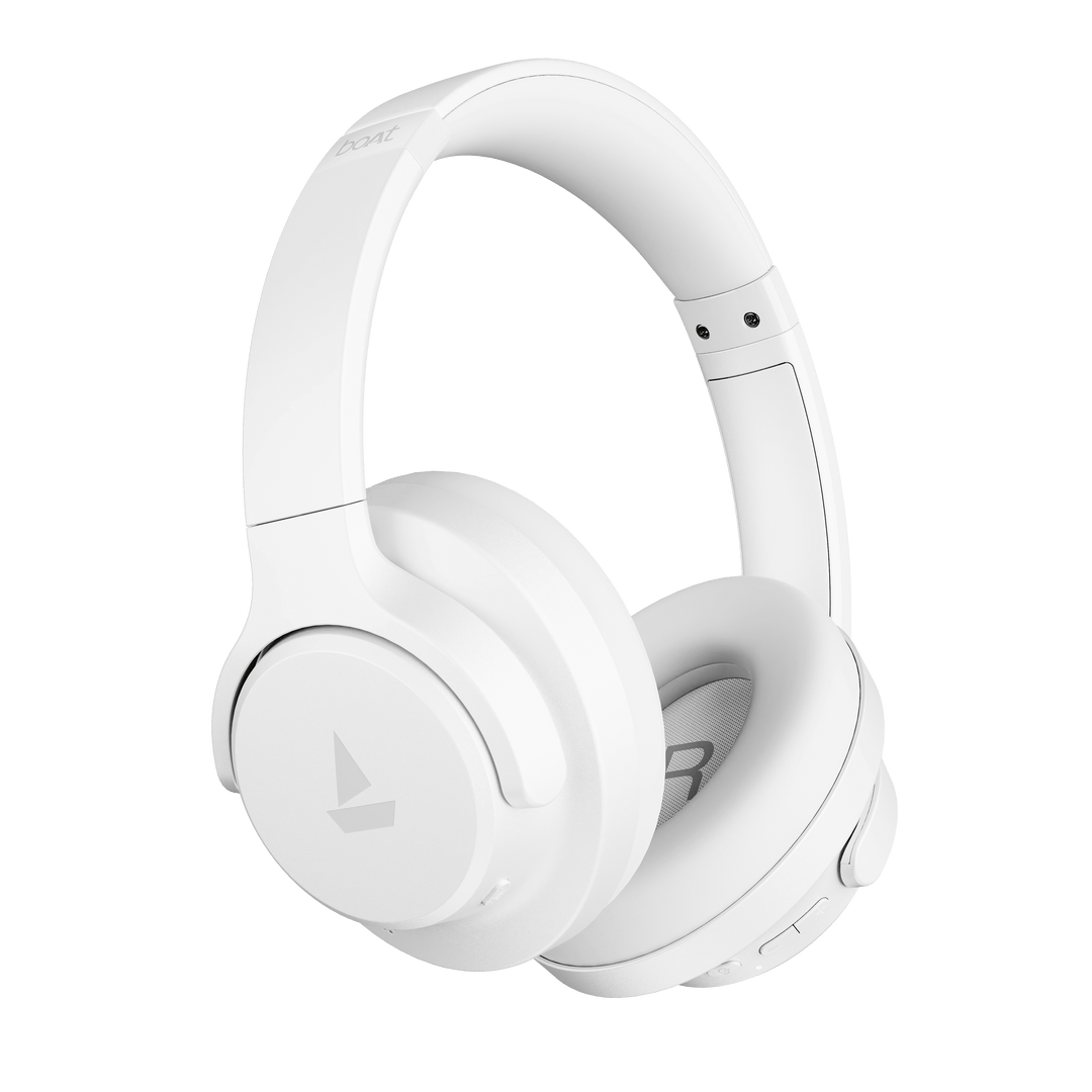 boAt Rockerz 512 ANC | Wireless Headphones with 40dB Hybrid ANC, 80H Playback & boAt Signature Sound