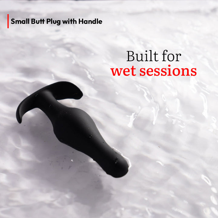 Small Butt Plug with Handle