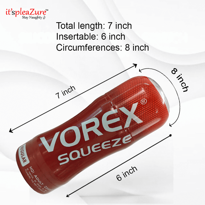 Vorex Squeez Adult Cup for Masturbation on Itspleazure
