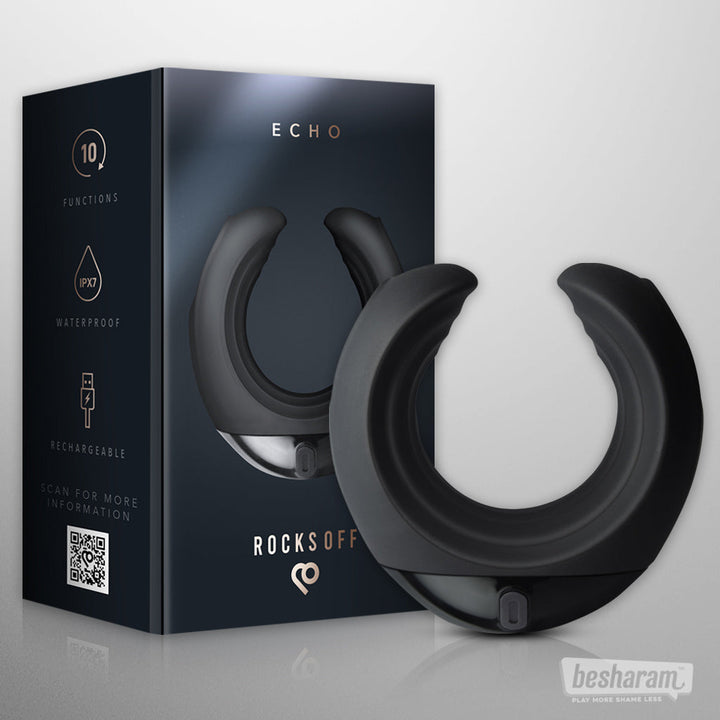 Rocks Off Echo Vibrating Masturbator-IMbesharam.com