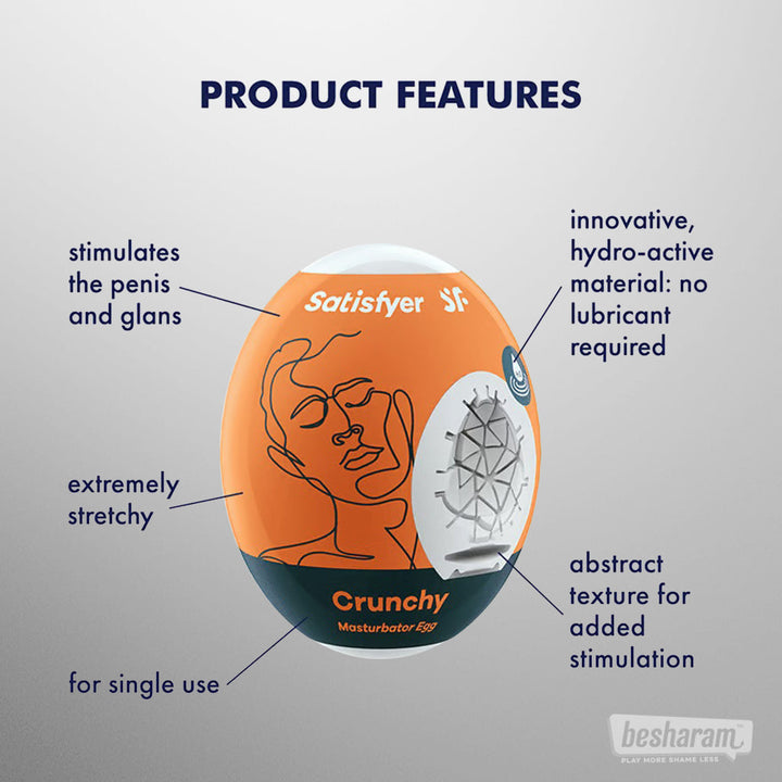 Satisfyer Egg Masturbators Set-IMbesharam.com